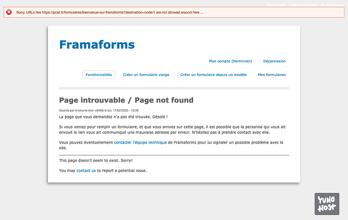 Screenshot_2020-11-02 Page introuvable Page not found Framaforms