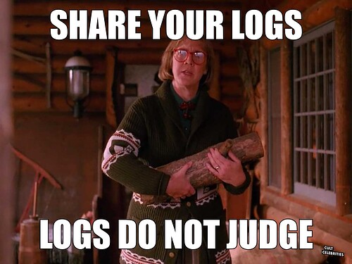 Share your logs.