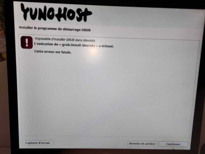 installation yuno2