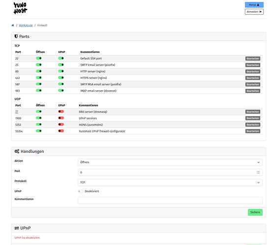 2026-05-25 16_28_28-Firewall _ Werkzeuge _ YunoHost-Admin — Mozilla Firefox
