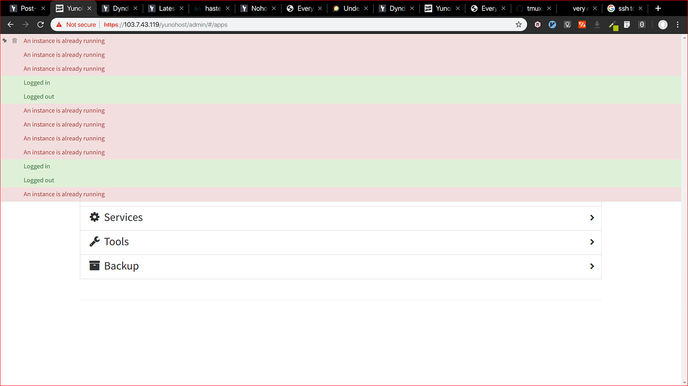 dyn updater login failed dyn updater login failed