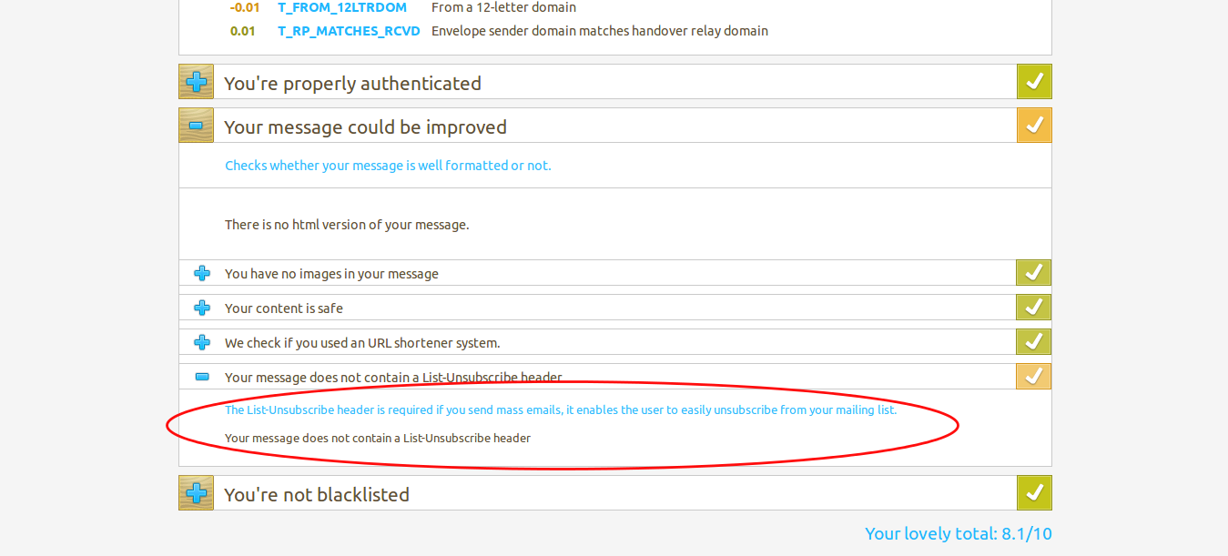 List-Unsubscribe header for all mails Postfix.