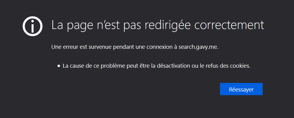 Searx N Est Pas Redirige Correctement Searx Isn T Redirected Correctly Apps Yunohost Forum